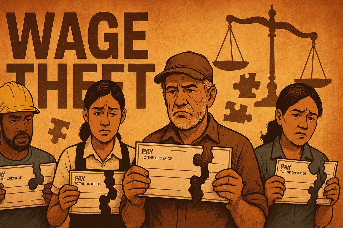 Wage Theft: Billions Stolen, Fights to Win.