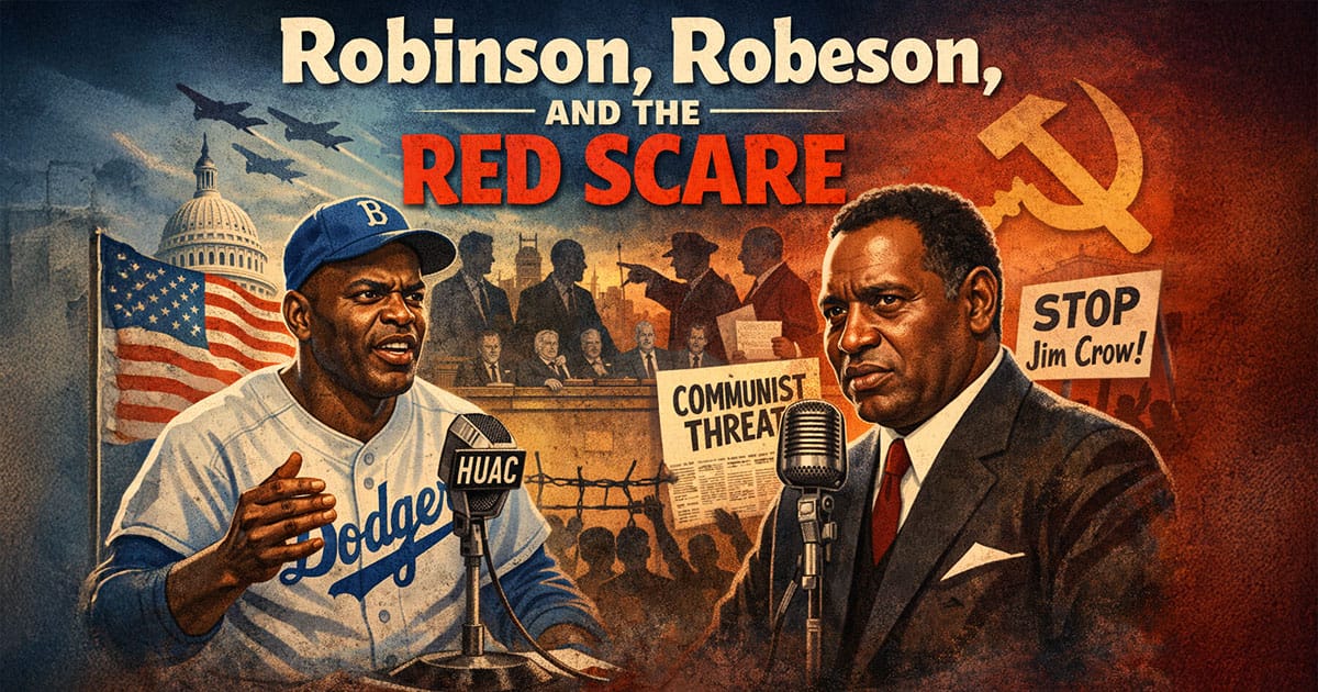 Robinson, Robeson, and the Red Scare