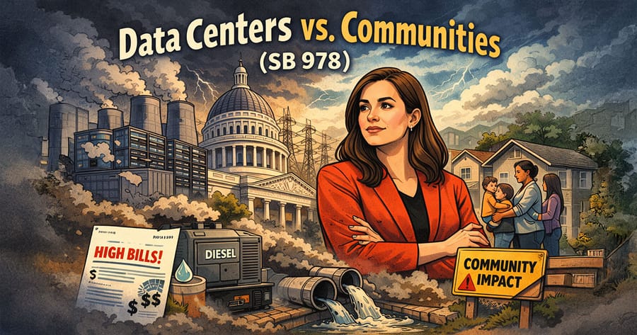 Data Centers vs. Communities (SB 978)